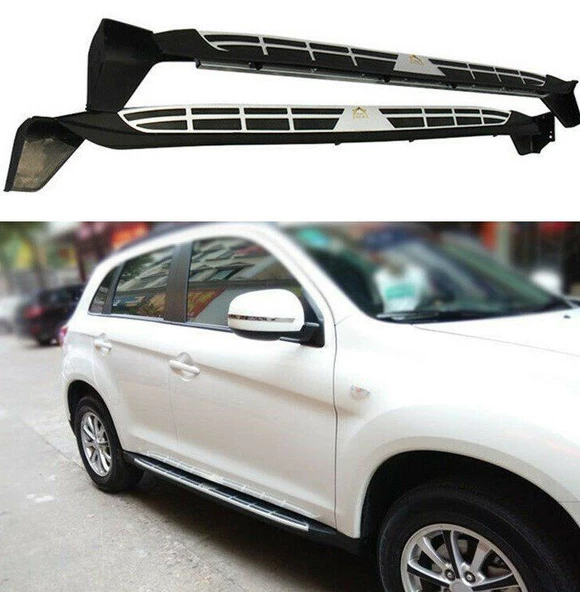 Mitsubishi Asx Uyumlu 2010-2018 Yan Oto Basamak Side Step Square Style ürün görseli 1