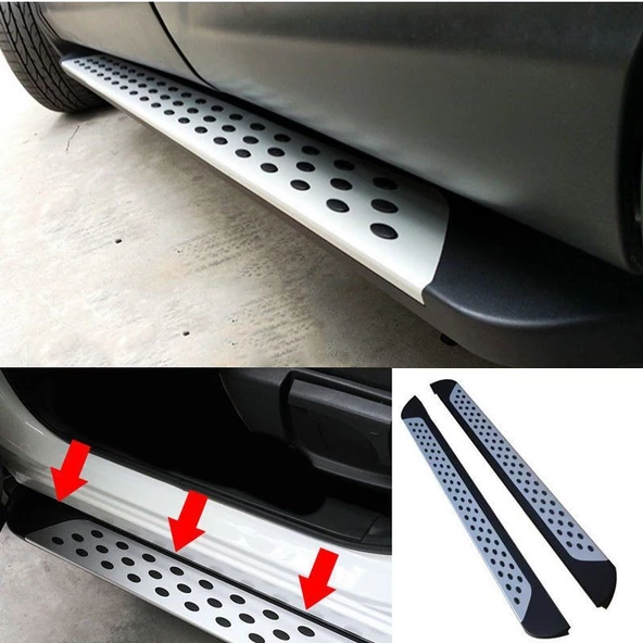 Nissan Qashqai Uyumlu 2006 2013 Yan Basamak Koruma Side Step Bmw Style ürün görseli 1