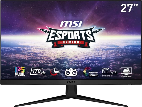 MSI MSI Optix G2712 27" 1 ms Full HD IPS 170 Hz Oyuncu Monitörü - Teşhir ürün görseli 1