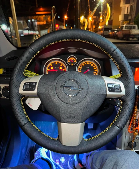 Opel Astra H Araca Özel Direksiyon Kılıfı (Orjinal Deri Sökülmesi Gerekmektedir ) ürün görseli 1