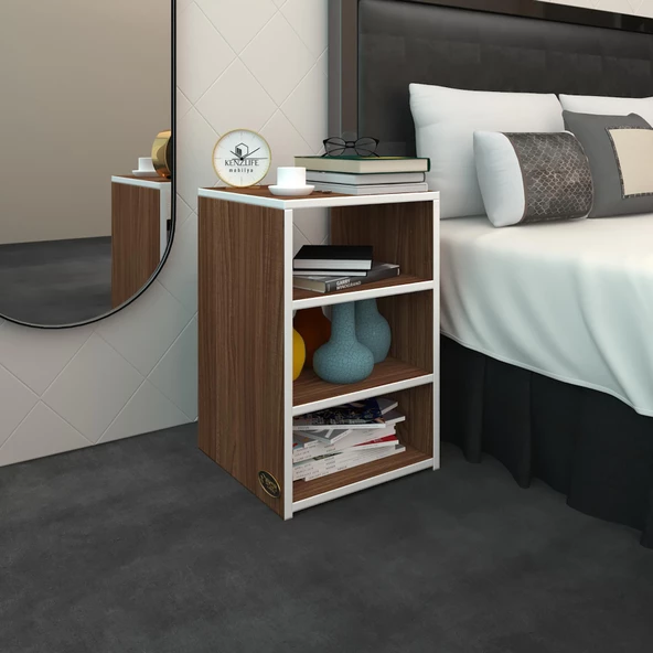 Kenzlife komodin panpan cvz 60*39*39 komidin kitaplık ayakkabılık ürün görseli 1