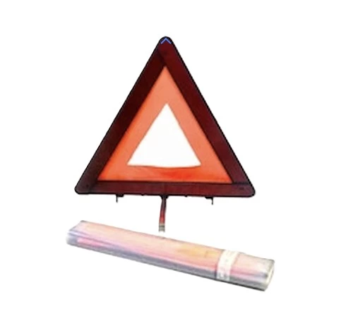 Ur073 Üçgen Reflektör Metal Ayaklı – Plastik Kutulu / Fosforlu ürün görseli 1