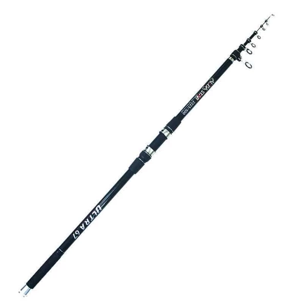 Albastar Ultra 67 500 cm 150-250g Atarlı Karbon Surf Olta Kamışı ürün görseli 1