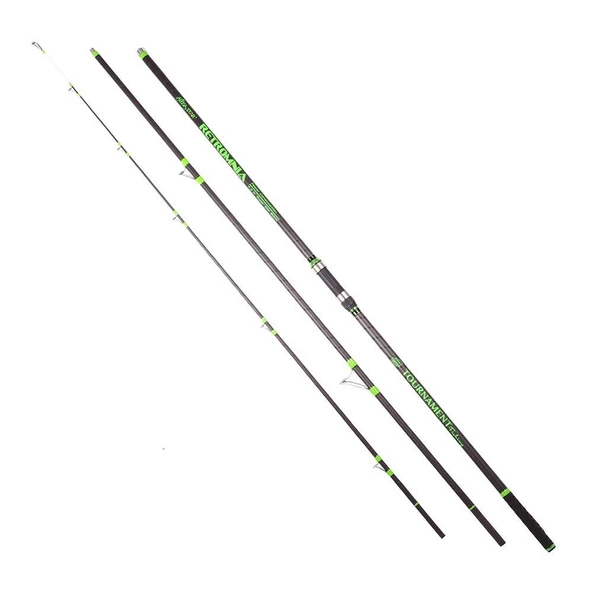 Albastar Retromnia 420 cm 100-250g Atarlı 3 Parça Karbon Surf Olta Kamışı ürün görseli 1