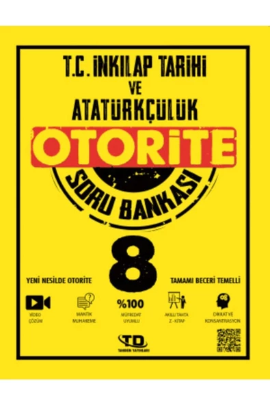 Tandem Yayınları Otorite İnkılap Tarihi Soru Bankası ürün görseli 1