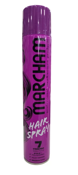 MARCHAM  STRONG HOLD SAÇ SPREYİ MOR 400 ML NO:7 ürün görseli 1