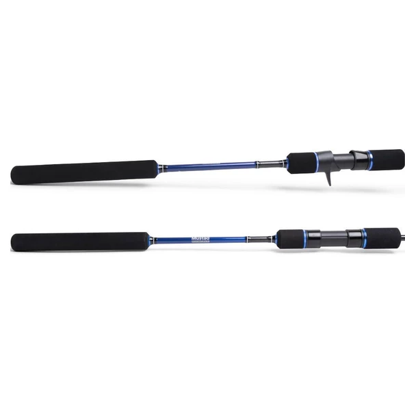 Mustad Slow Bouncer 195 cm 200g Aksiyonlu Karbon Tetikli Slow Jigging Olta Kamışı ürün görseli 1