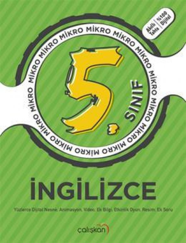 Çalışkan Yayınları 5. Sınıf Mikro Defter/ İngilizce ürün görseli 1