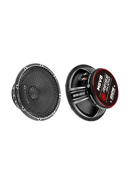 Reiss Audio RS-M8VB 20 cm Profesyonel Midrange 450W Maksimum 150W Rms ürün görseli 1