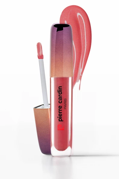 Pierre Cardin Shimmering Lipgloss Sedefli Parlak Likit Ruj Pembe Kırmızı 5ml ürün görseli 1