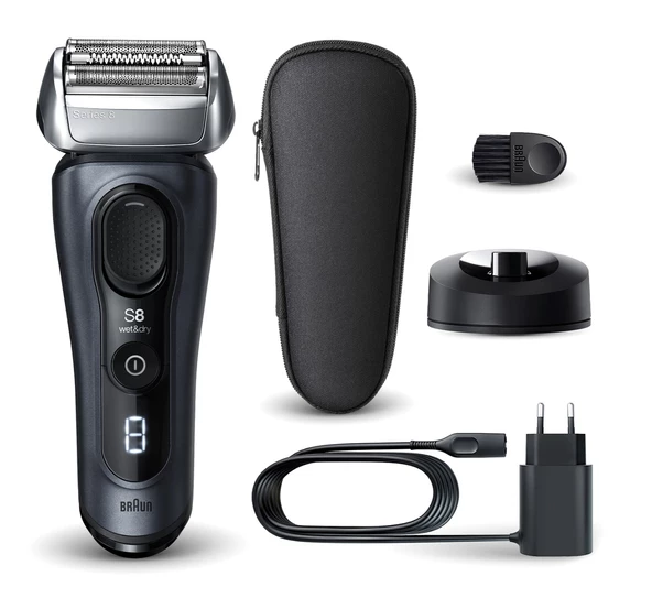 Braun Series 8 8513s Şarj Standlı Islak & Kuru Elektrikli Tıraş Makinesi ürün görseli 1