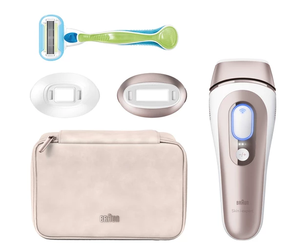 Braun Skin I PL7147 Ücretsiz Uygulamalı Çanta ve 2 Başlıklı IPL Lazer Epilasyon Aleti + Gillette Ven ürün görseli 1
