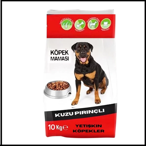Uyguna-Yakala 10 Kg Köpek Maması Kuzu Etli Pirinçli -MA.028 ürün görseli 1