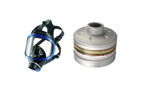 Drager X-Plore® 6300 Tam Yüz Gaz Maskesi + A2b2e2k2 Hg P3 Filtre 6738797 Set ürün görseli 1