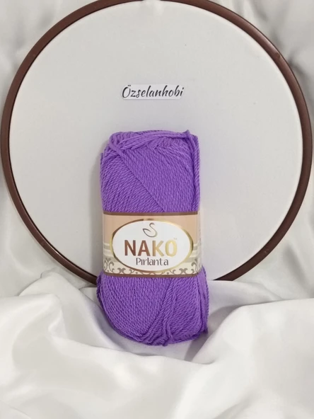 NAKO PIRLANTA 1768 Açık Mor ürün görseli 1