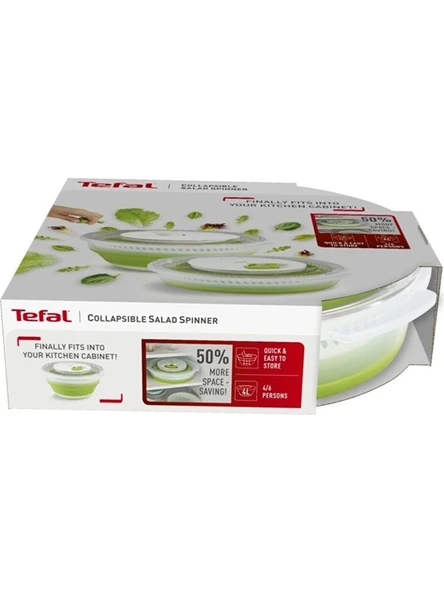 Tefal KATLANABİLİR SALATA KURUTUCU 4 LT. - Resim 2