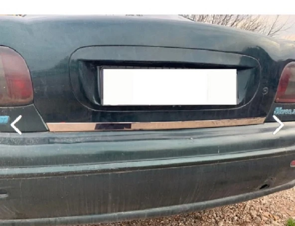 Fiat Marea 2001 kasa ile Uyumlu Bagaj Alt Çıtası Krom Paslanmaz Çelik ürün görseli 1