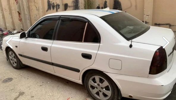 Hyundai Accent Admire 2000-2006 Uyumlu Cam Kelebek 2 Parça Krom Paslanmaz Çelik ürün görseli 1