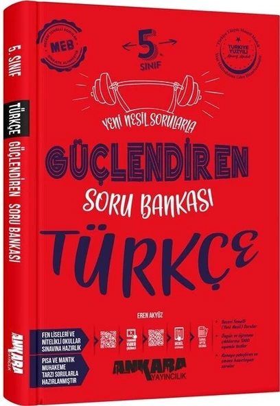 Ankara Yayıncılık 5.Sınıf Güçlendiren Türkçe Soru Bankası ürün görseli 1