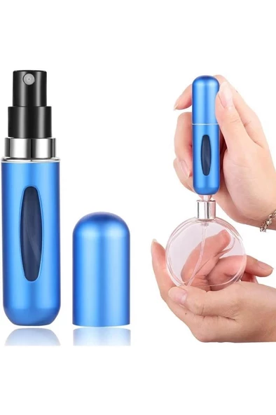 5 ml Seyahat Parfüm Şişesi Doldurulabilir Mini Cep Yedek Parfüm Şişesi Boş Fısfıs Sprey Şişe ürün görseli 1