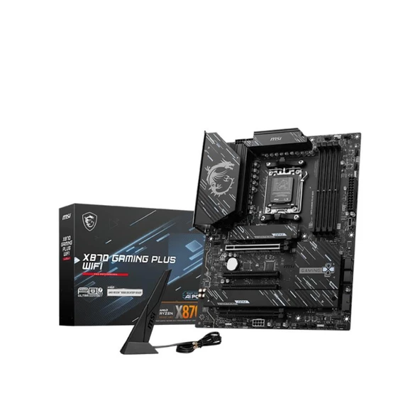 MSI X870 GAMING PLUS WIFI DDR5 8200(OC)MHz ürün görseli 1