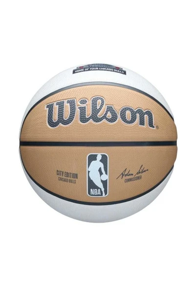 Wilson NBA Team City Edition Chicago Bulls SZ7 Basketbol Topu WZ4033905XB7 ürün görseli 1