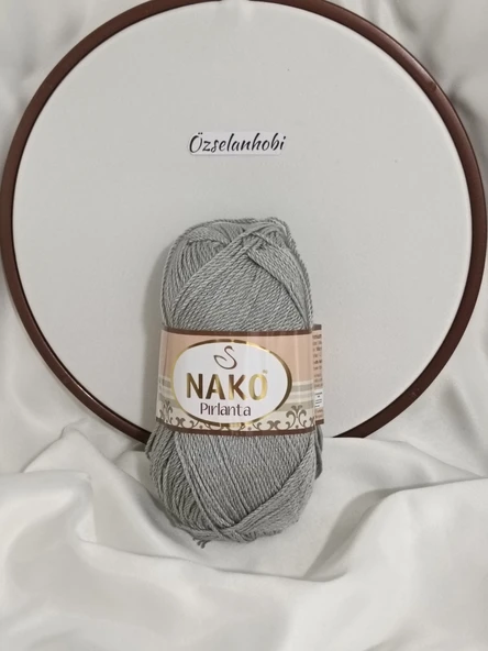 NAKO PIRLANTA 130 açık gri ürün görseli 1