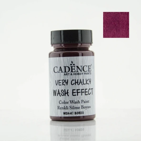 VERY CHALKY WASH EFFECT WSH-07 BORDO 90ML ürün görseli 1
