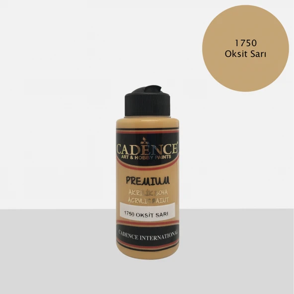 Premium 120ML(cc) 1750 Oksit Sarı ürün görseli 1