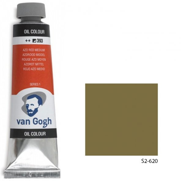 Talens Van Gogh Yağlı Boya 40ml Seri 2 620 Olive Green ürün görseli 1