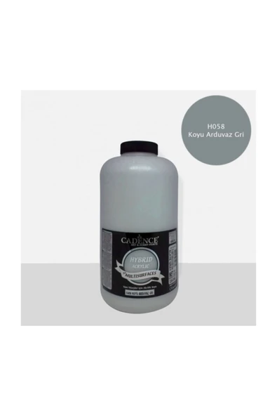HYBRID AKR. MULTISURFACES H-058 KOYU ARDUVAZ GRİ 2000ML ürün görseli 1