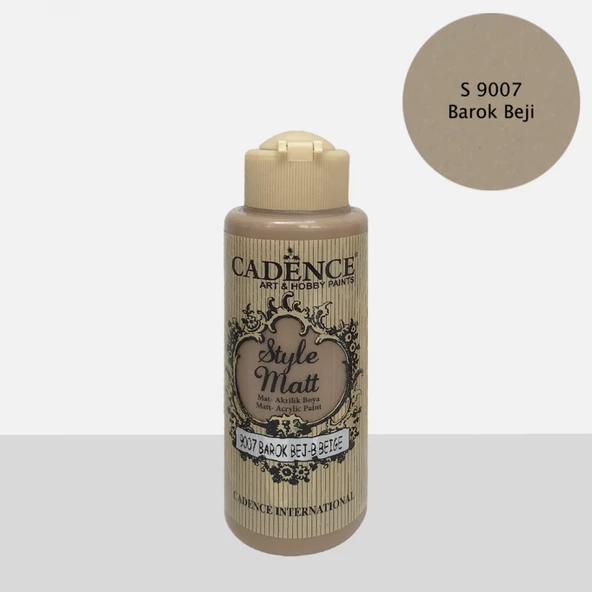 S9007 Barok Bej Mat Akrilik Boya ürün görseli 1