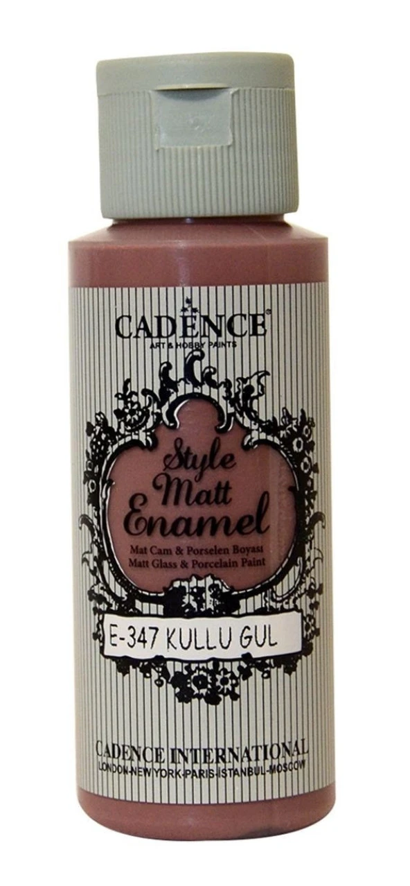 ENAMEL CAM BOYASI E-347 KÜLLÜ GÜL 59ML ürün görseli 1