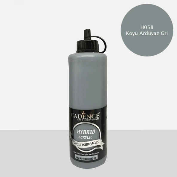 H-058 KOYU ARDUVAZ GRİ 500 ML MULTISURFACE HYBRID AKR. ürün görseli 1
