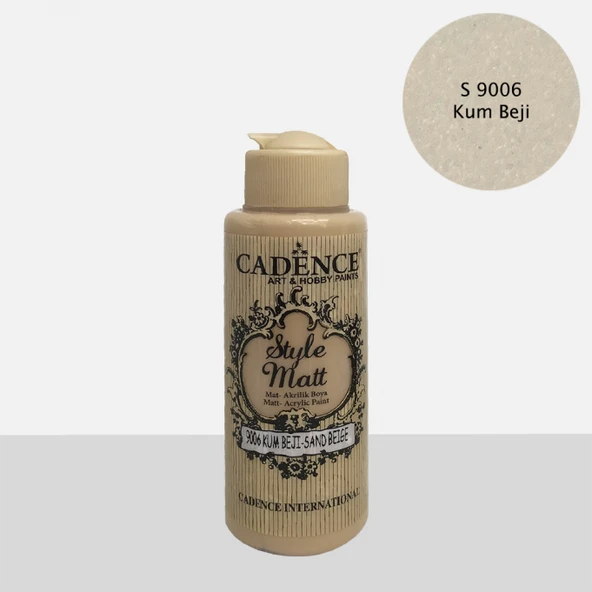 S9006 Kum Beji Mat Akrilik Boya ürün görseli 1