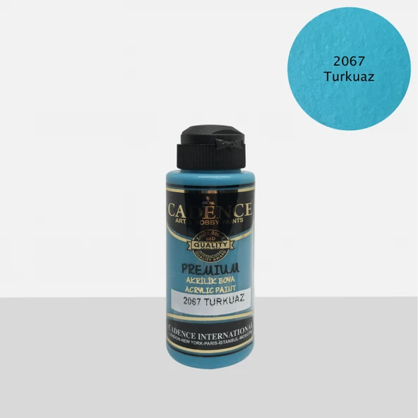 Premium 120ML(cc) 2067 Turkuaz ürün görseli 1