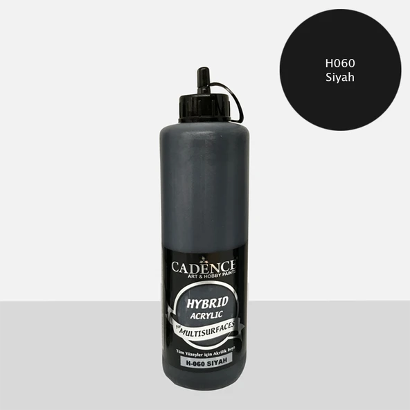 HYBRID AKR. MULTISURFACES H-060 SİYAH 500ML ürün görseli 1