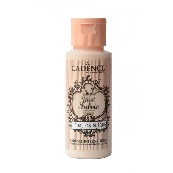 610 Pastel Pembe Kumaş Boyası 59ML(cc) ürün görseli 1