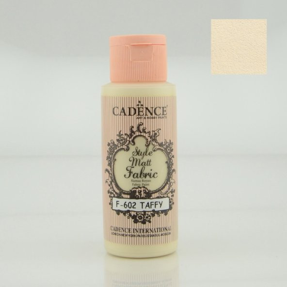 602 Taffy Mat Kumaş Boyası 59ML(cc) ürün görseli 1