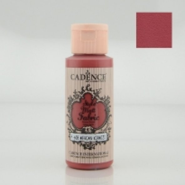 STYLE MATT KUMAŞ BOYA F-608 MERCAN KIRMIZI 59ML ürün görseli 1
