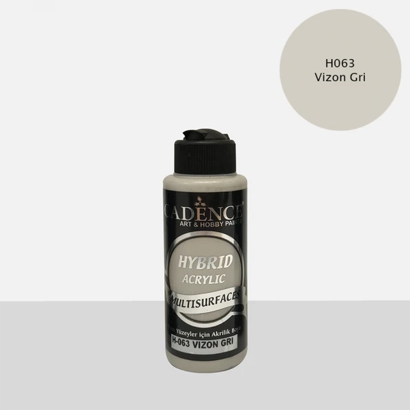 H-063 VİZON GRİ 120 ML MULTISURFACE HYBRID AKR. ürün görseli 1