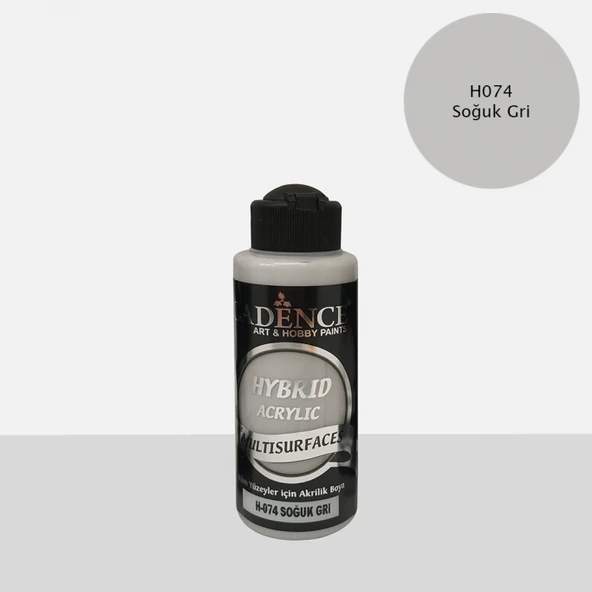 H-074 SOĞUK GRİ 120 ML MULTISURFACE HYBRID AKR. ürün görseli 1