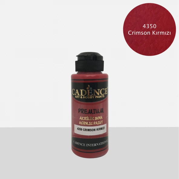 Premium 120ML(cc) 4350 Crimson Kırmızı ürün görseli 1