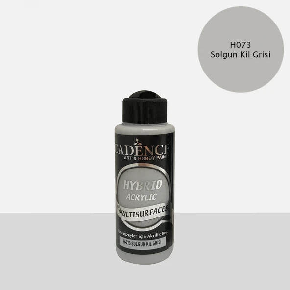 H-073 SOLGUN KİL GRİSİ 120 ML MULTISURFACE HYBRID AKR. ürün görseli 1