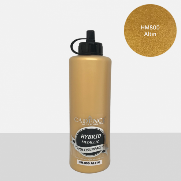HYBRID MET. MULTISURFACES HM-800 ALTIN 500ML ürün görseli 1