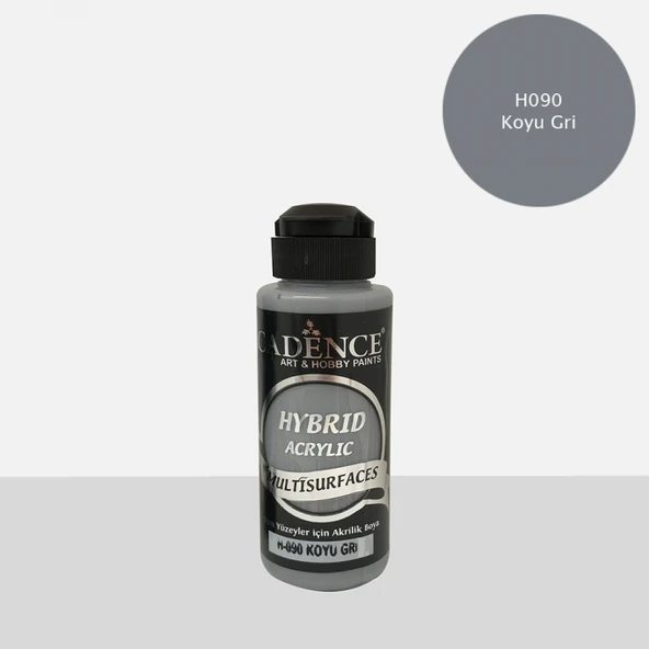 H-090 KOYU GRİ 120 ML MULTISURFACE HYBRID AKR ürün görseli 1