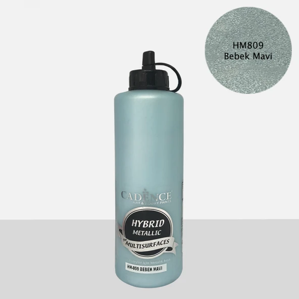 HYBRID MET. MULTISURFACES HM-809 BEBEK MAVİ 500ML ürün görseli 1