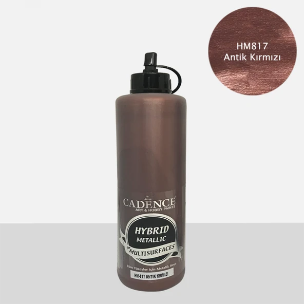 HYBRID MET. MULTISURFACES HM-817 ANTİK KIRMIZI 500ML ürün görseli 1