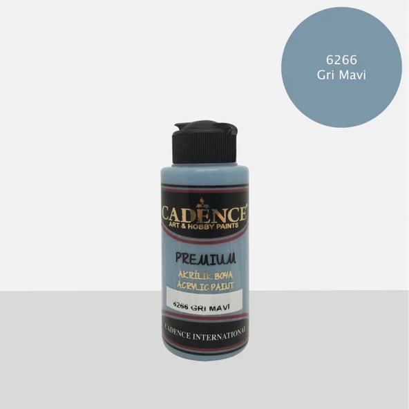 Premium 120ML(cc) 6266 Gri Mavi ürün görseli 1