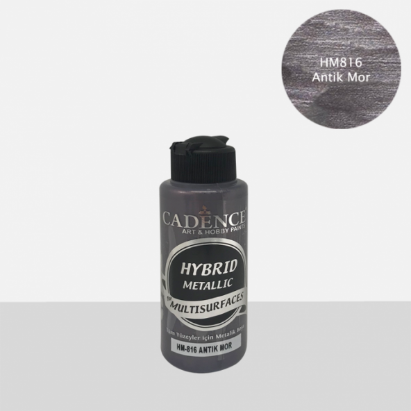 HM816 Antik Mor Cadence Metalik Multisurface 120ML ürün görseli 1